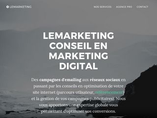 Lemarketing spécialiste du marketing digital