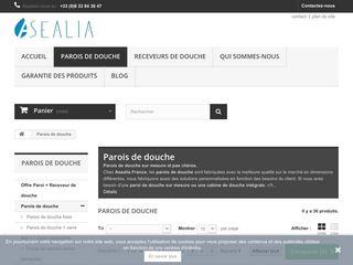 Parois de douche sur mesure et pas chères