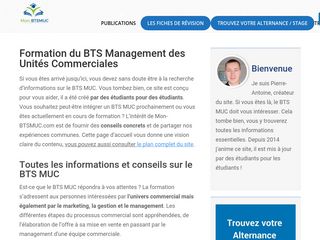 Informations et conseils sur le BTS MUC