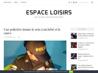 L’instinct maternel d’une policière sauve un bébé