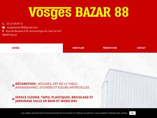 Vosges Bazar 88, votre magasin à Epinal