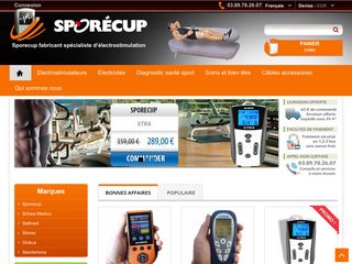 Vente en ligne d’électrostimulateur