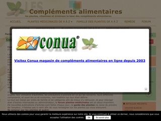 Le plus grand guide web des plantes médicinales