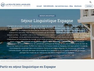Offrez-vous un bain linguistique en Espagne