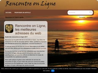 Rencontre on ligne le guide web des célibataires