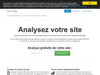 Link http Audit SEO de site ou celui d’un client