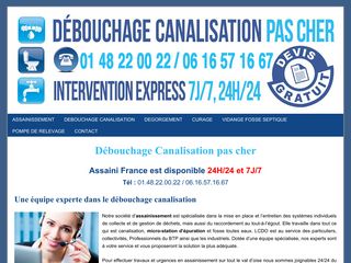 Plombier expert pour débouchage canalisation