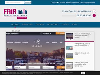 Agence web Nantes : Fair juste pour vous !
