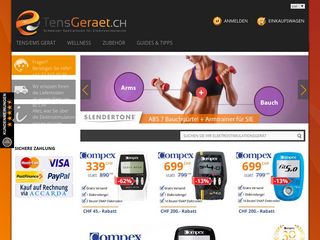 Electrostimulateurs en Suisse boutique en ligne