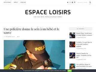 L’instinct maternel d’une policière sauve un bébé