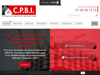 CPBI : peinture façade ravalement à Paris