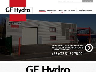 GF Hydro : distributeur de matériel hydraulique