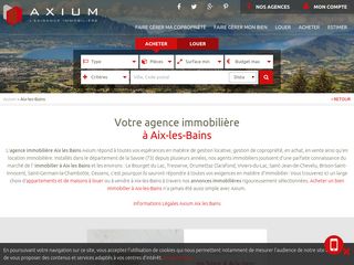 Nouvelle agence immobilière à Aix les Bains