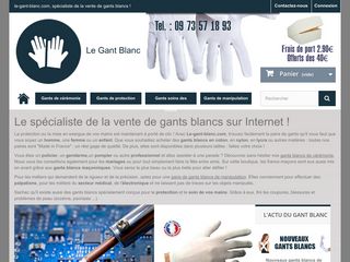 Le gant blanc : boutique en ligne pour les mains