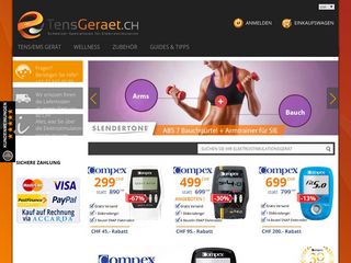Electrostimulateurs en Suisse boutique en ligne