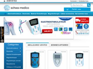 Schwa Medico, vente en ligne d’électrostimulateurs