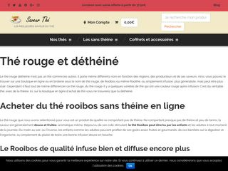 Ne pas avoir de trouble du sommeil avec le thé