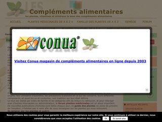 Le plus grand guide web des plantes médicinales
