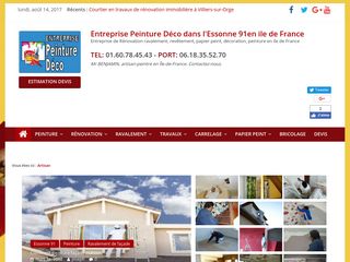 Votre entreprise de peinture à Mennecy