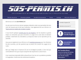 SOS Permis vous renseigne sur la LCR