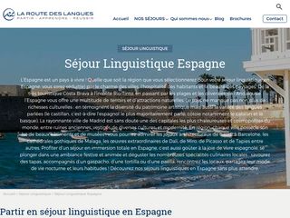 Offrez-vous un bain linguistique en Espagne