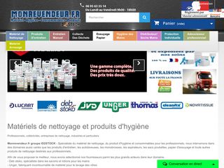 Tous les produits et matériels pour la proprété