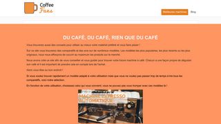 Les meilleures cafetières du marché