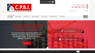 CPBI : peinture façade ravalement à Paris