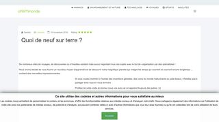 Ce que vous voulez savoir d’original sur le monde