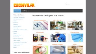 Clicdevis, le devis idéal travaux de maison