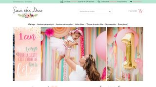 Un grand nombre de décorations pour vos fêtes