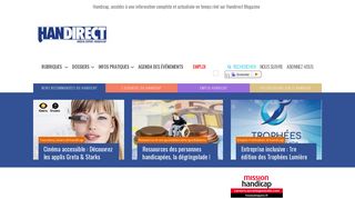 Handirect, le magazine consacré au handicap