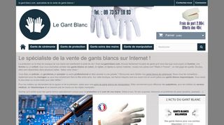 Le gant blanc : boutique en ligne pour les mains