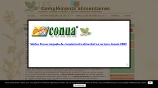 Le plus grand guide web des plantes médicinales