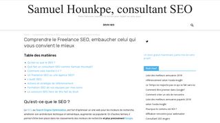 Guide pour assurer le référencement web