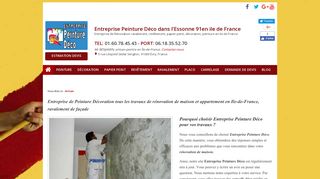 Votre entreprise de peinture à Mennecy