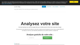 Link http Audit SEO de site ou celui d’un client