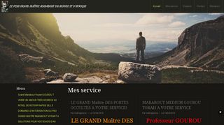 LE PLUS GRAND MAÎTRE MARABOUT DU MONDE GOUROU TORA