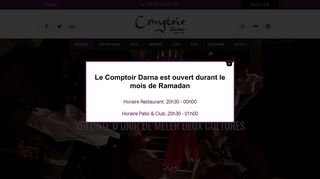 Comptoir Darna: un cadre où la gourmandise règne.