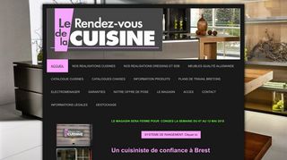 Un cuisiniste indépendant sur Brest