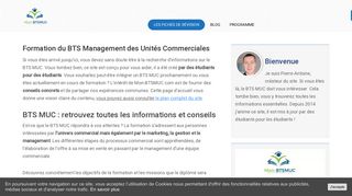 Informations et conseils sur le BTS MUC
