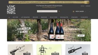 Vinscheznous.com, boutique de vins
