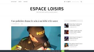 L’instinct maternel d’une policière sauve un bébé