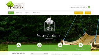 Ange Garden, entreprise de jardinage à La Louvière