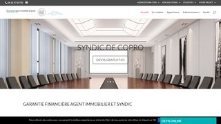 Garantie financière agent immobilier