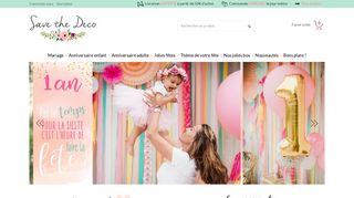 Un grand nombre de décorations pour vos fêtes