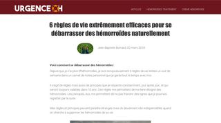 Les solutions efficaces contre l’hémorroide
