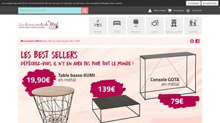 Les douces nuits de Maé, boutique e-commerce