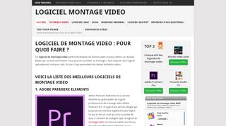 Le meilleur site pour vos montages vidéo.