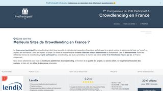 Pretparticipatif, guide sur le crowdlending